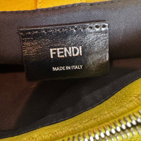 Fendi Lime and Denim Mini 2Jours Crossbody Strap Authentic CoA - Picture 6 of 16
